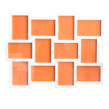 

Rebecca Mobili Photo Frame Multi Collage Wall Hanging White 12 pics 47x60x1,2