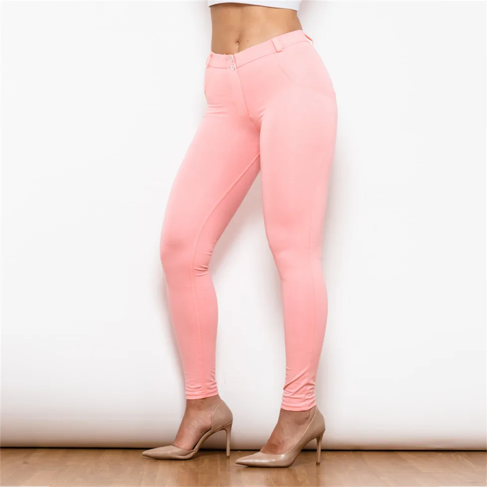 Shascullfites Butt Lifting Leggings Pink Tights Womens Most Comfortable Legging Scrunch Bum Lift Leggins