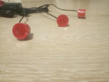 Eunavi 1set de Parktronic Kit de sensores de estacionamiento Led 4 6 8 sensores para todos los coches inversa asistencia Sistema de Control de Radar de marcha atrás