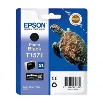 

Black PHOTO cartridge for STYLUS PHOTO R3000 turtle