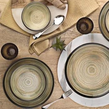 

Kutahya has Porcelain Nano Cream 24 Piece Dinnerware 891001