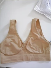 Sujetador deportivo de una sola capa para mujer, Sujetador deportivo sin costuras, Top corto sin aros de Yoga, faja elástica, S-XXXL