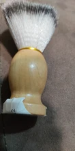 Brocha de afeitar para hombre, herramienta de afeitar con mango de madera, 2020