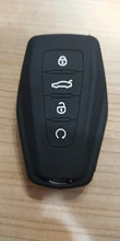 Funda de goma de silicona para coche, funda de cobertura de mando a distancia, juego de soporte para Geely coolray X6 emgrand Global Hawk GX7, accesorios remotos