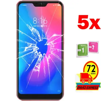 

5x Protectors Screen Tempered Glass for for Xiaomi Redmi 6 PRO (Not Full SEE INFO)