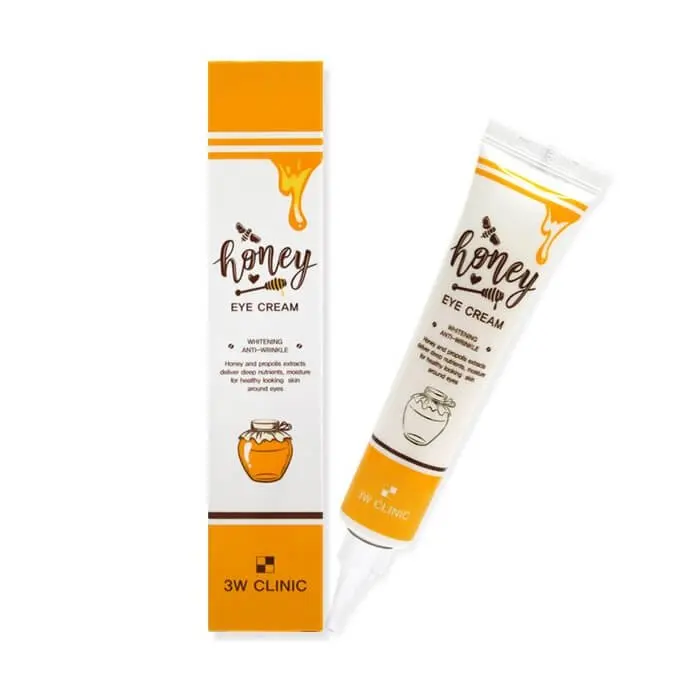 Крем для кожи вокруг глаз с экстрактом мёда и прополиса 3W CLINIC Honey Eye Cream (40 мл) |