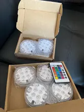 Submersible-Light Vase-Bowl Battery-Operated Underwater-Night-Lamp Led 10leds Garden