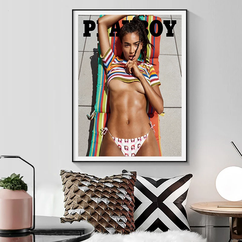 Супермодель Kelly Gale плакат Обложка Современная фотография принты модная