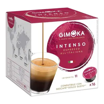 

Gimaka intense Espresso®, Dolce Gusto®Compatible 16 capsules
