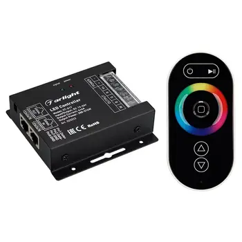 

023322 controller vt-s17-4x6a (12-24V, remote control Oval, RF) 1 PCs Arlight