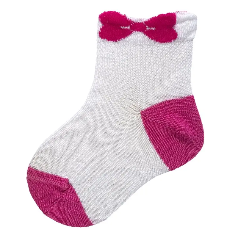 2 pairs of socks Chicco size 024 color pink and white