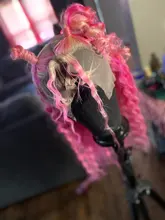 Remy-Peluca de cabello humano liso para mujer