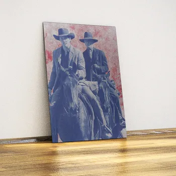 

Teddy and Black Man Wearing-Metal Poster