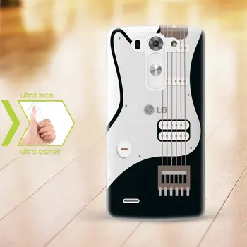 

Personalized LG G3 Slim Clear Silicone Phone Cover (Guitar Temalı-1)