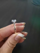 Anillos De Compromiso clásicos para mujer, AAA, circonita cúbica blanca, Diamante de imitación, banda de boda, joyería anillos CZ, aneis feminino