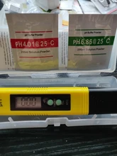 Bolígrafo LCD digital medidor del pH cuya precisión es 0,1, calibrador automático para agua, vino, orina, piscina y acuario