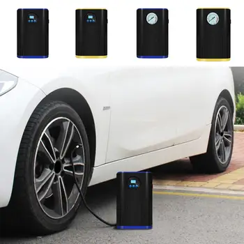 

Car Emergency Air Pump Digital/ Pointer Display Automatic Charging And Stopping Automobile Plastic Tire Air Pump High Quality