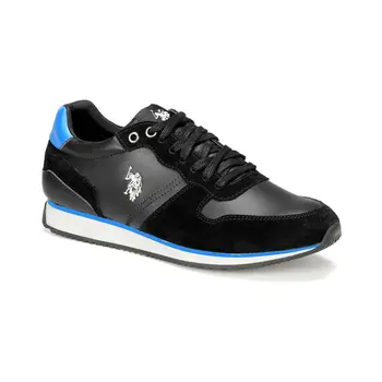 

FLO MAC WT 9PR Black Men 'S Sneaker Shoes U.S. POLO ASSN.