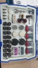 268PC Abrasive Rotary Tool Accessories Set Electric Mini Drill Bit Kit for Dremel Sanding