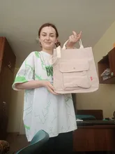 Hylhexyr-Bolso de hombro de pana para mujer, bolso de compras Vintage con cremallera, mochila de estudiante, informal, con bolsillo exterior