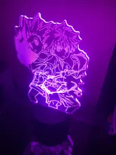 Night-Light Decor-Lighting Hxh-Lamp Gon Bedside Killua-Figure Bedroom Anime Hunter-X-Hunter