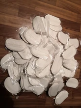 Almohadillas desodorantes de algodón para verano axila bajo el brazo almohadillas para el sudor, vestido desechable, protección contra el sudor, Abs, talla grande, 100x (50 pares)