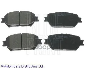 Колодки Тормозные Toyota Camry(_v30_) 2.4/3.0 0104 Передние Blue Print Adt342130 Blue Print арт. ADT342130
