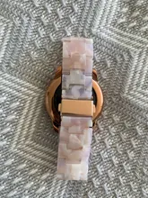 Correa de resina para samsung galaxy watch 3 46mm active 2 40 44mm 20mm 22mm, repuesto de correa para huawei gt2 Watch