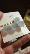 Hair-Clip Barrettes Heart Candy-Color Minimalist Sweet Girls Women Korea Lovely New 