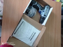 WORKPRO-Destornillador eléctrico inalámbrico 12V, mini controlador de potencia inalámbrico, batería de iones de litio CC de 3/8 pulgadas, 2 velocidades