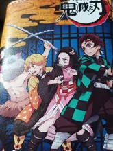 Wallet Short Purse Anime Slayer:kimetsu Demon Kamado No-Yaiba Synthetic Tanjirou/nezuko