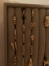 HUANZHI-anillo ancho brillante minimalista para mujer y hombre, anillos abiertos geométricos, joyería, Color dorado, plateado, 2020