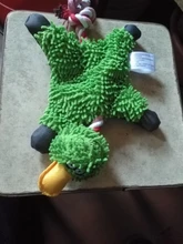 Perro de juguete duradera lindo papá pato haciendo sonido perro de peluche juguetes masticables para cachorros formación juguetes para la dentición para pequeños perros mediano