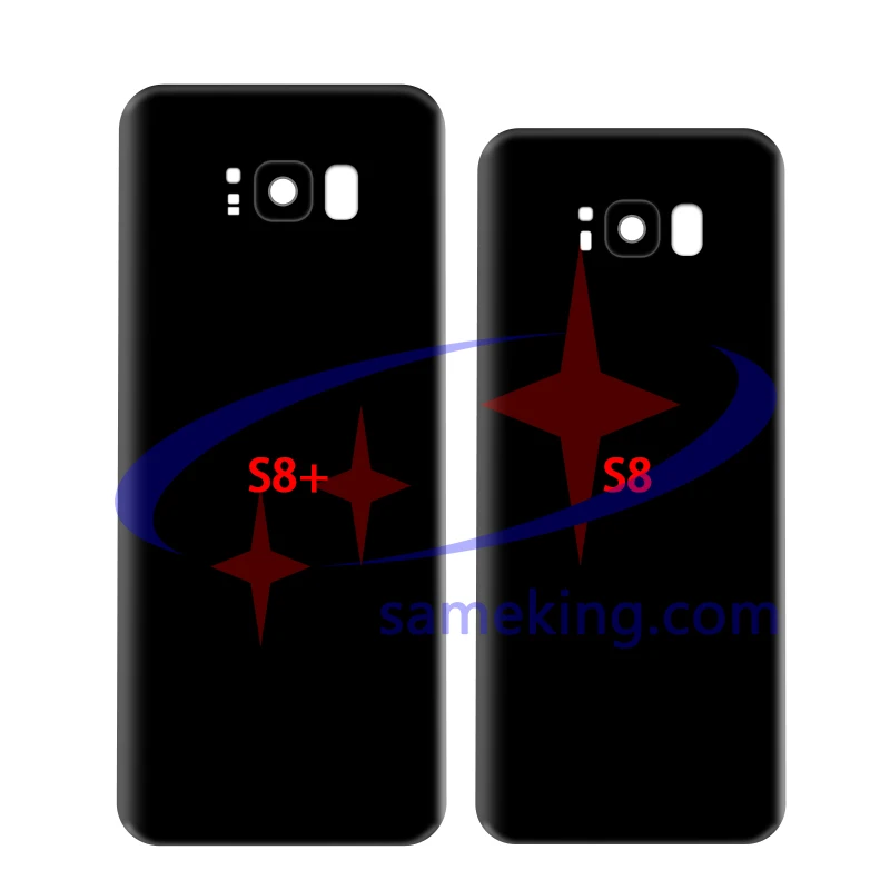 

high quality back cover for samsung s8+ EU version with CE mark, USA version for option with camera lens with battery adhesive
