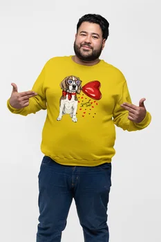 

Angemiel Wear Spread Love Yellow Men 'S Sweatshirt