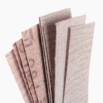 

KJ-100PCS P150 Grit Mesh Dust-free Anti-blocking Hook Loop Sanding Discs Abrasive Sandpaper Sand Dust Dry Grinding Cloth