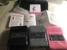 Bandas de resistencia para glúteos, gomas de tela para ejercicio, antideslizantes, para cadera, piernas, muslos, sentadillas profundas