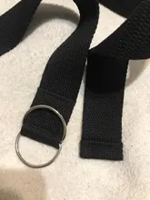 Correa elástica para Yoga, cinturón de anillo en D multicolor para Fitness, ejercicio, gimnasio, figura de cuerda, cintura, pierna, ejercicio de resistencia