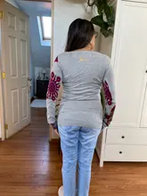 Suéter de tejido de una sola cola para primavera y otoño, original, estampado español DEG