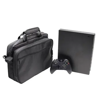 

Suitcase, transport bag for Xbox One X for console, games and accessories