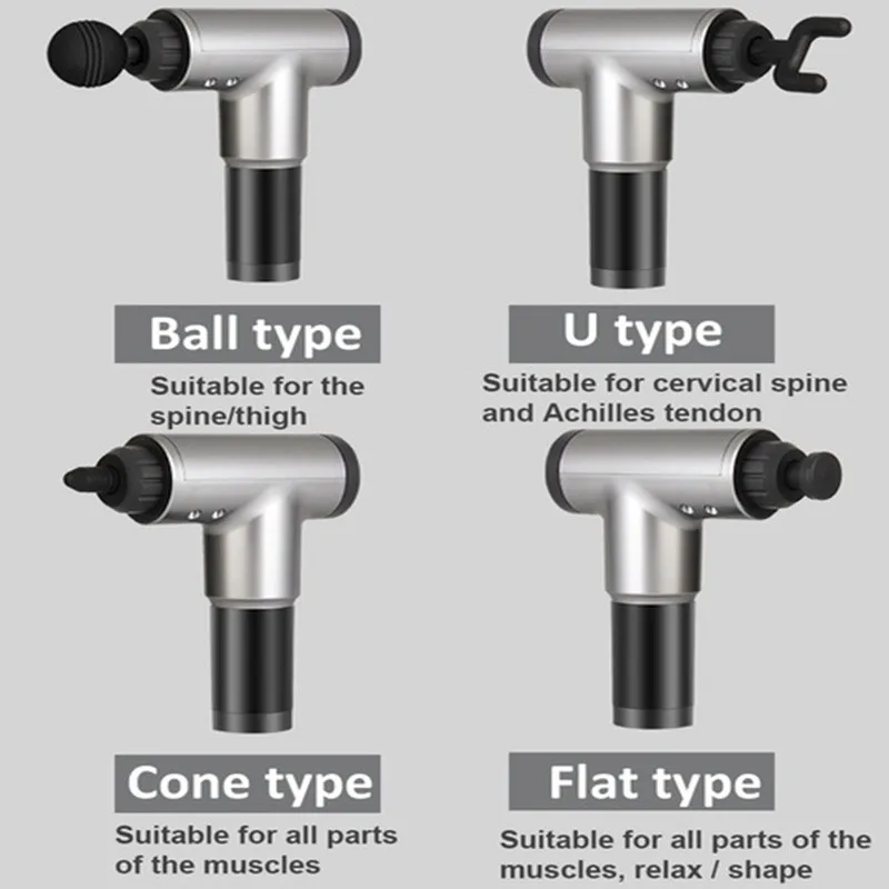 Мышечный Стимулятор массажный пистолет Вибрационный глубокую релаксацию фитнес-Терапия упражнения боли Электрический массажер для тела для шеи