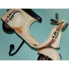 

VINTAGE SCOOTER RACING coat rack