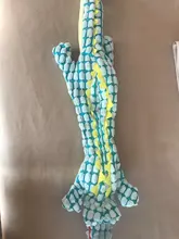 Perro de peluche de cocodrilo creativo, juguete pequeño y mediano masticable para perros, juguetes para cachorros, accesorios