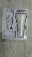 Afeitadora eléctrica indolora para mujer, recortadora de Bikini con carga USB para todo el cuerpo, resistente al agua, pantalla LCD, uso húmedo y seco