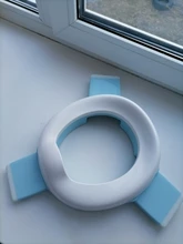 TYRY HU bebé olla portátil de silicona bebé orinal asiento de entrenamiento 3 en 1 de asiento de inodoro plegable azul Rosa niños Baño