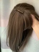 EASIHAIR-Peluca de BoBo marrón oscuro con flequillo, sintética, ondulada, de capa media, para mujeres negras, Cosplay, fiesta, resistente al calor, Natural