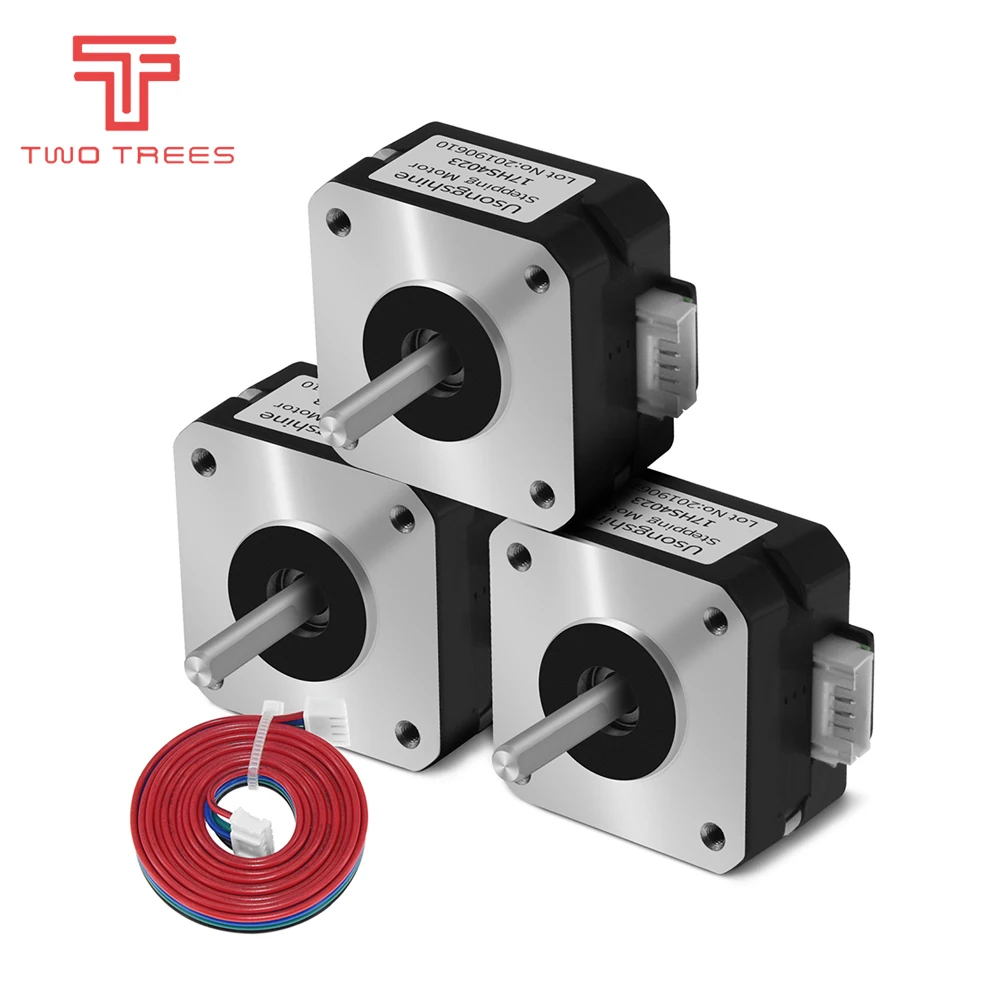 Motor Deslizante Nema17 17hs4023 para a Impressora 3d Motor Deslizante para a Extrusora do Titan 4-lead Nema 42 12v 24v - Imagem 5