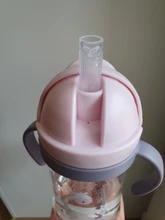 Taza De alimentación De bebé De 350ml con pajita para niños, nueva Taza De entrenamiento con pajita para aprender a beber