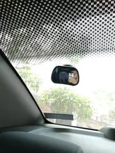 Espejo convexo trasero 2 en 1 para niños, espejo de asiento trasero ajustable para bebé, Monitor de seguridad, espejo retrovisor para coche