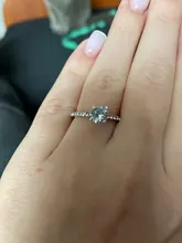 Anillos de Compromiso de circonita de cristal para mujer, joyería de boda femenina, accesorios de regalo, 2021